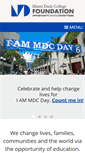 Mobile Screenshot of mdcfoundation.com